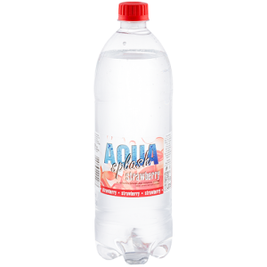 AQUASPLASH SPARK WATER STRAWBERRY 1L