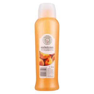 NATURE COLLECTN BATH FOAM PEACHES&CR 1L