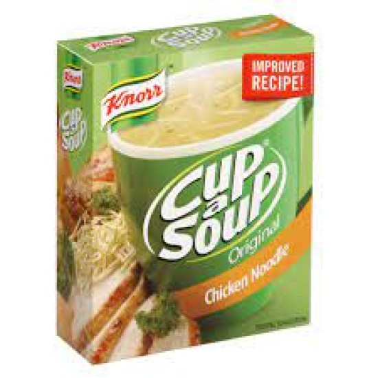 KNORR CUP A SOUP CHICKEN NOODLE 4EA