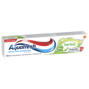 AQUAFRESH HERBAL TOOTHPASTE 100ML