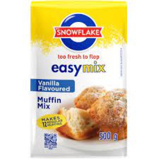 SNOWFLAKE VANILLA MUFFIN MIX 500GR