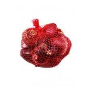 FRUIT&VEG ONIONS REDS LS 1PK