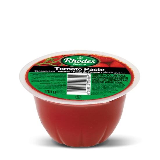 RHODES TOMATO PASTE CUP 115GR