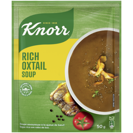 KNORR SOUP RICH OXTAIL 50GR