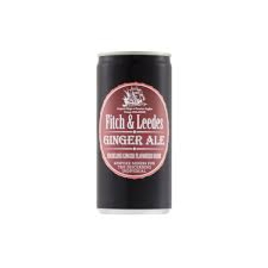 FITCH&LEEDES GINGER ALE CAN 200ML