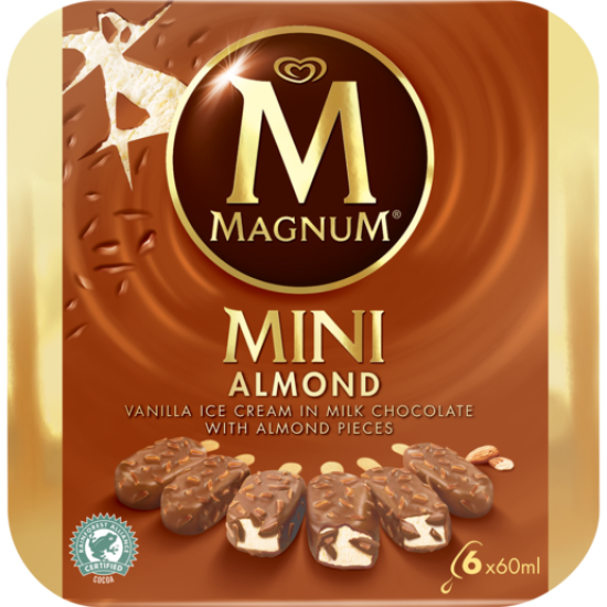 OLA MAGNUM I/C MINI ALMOND 6EA