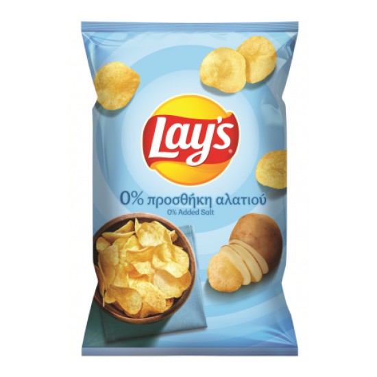 LAY'S CHIPS SALTED 105GR