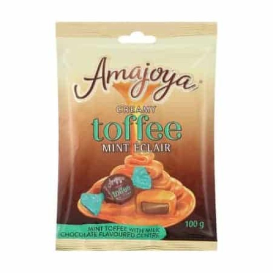 AMAJOYA CREAMY TOFFEE MINT ECLRAIR 100GR