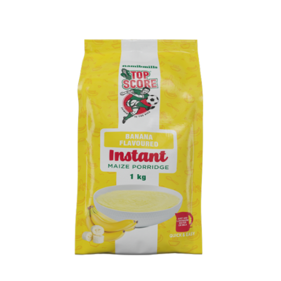 TOP SCORE INSTANT PORRIDGE BANANA 1KG