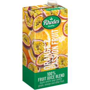 RHODES 100% F/J ORANGE & PASSIONFRUIT 1L